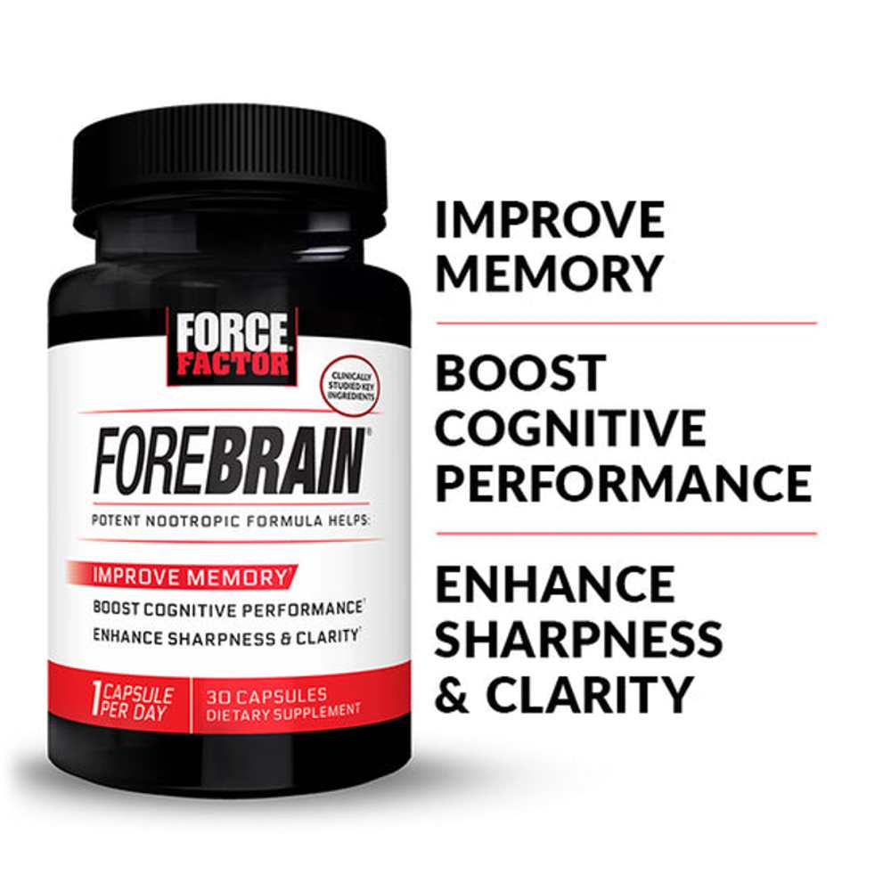 Force Factor Forebrain – 30 Capsules thumbnail 2