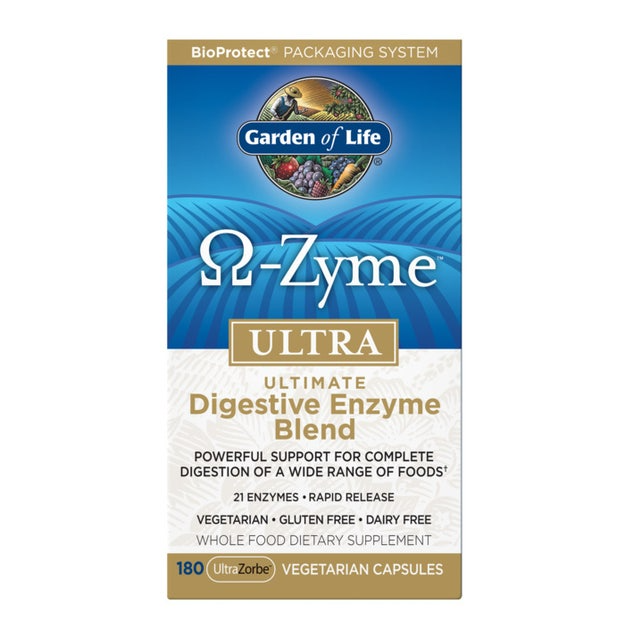 Garden of Life Omega-Zyme Ultra 90 Capsules thumbnail 2