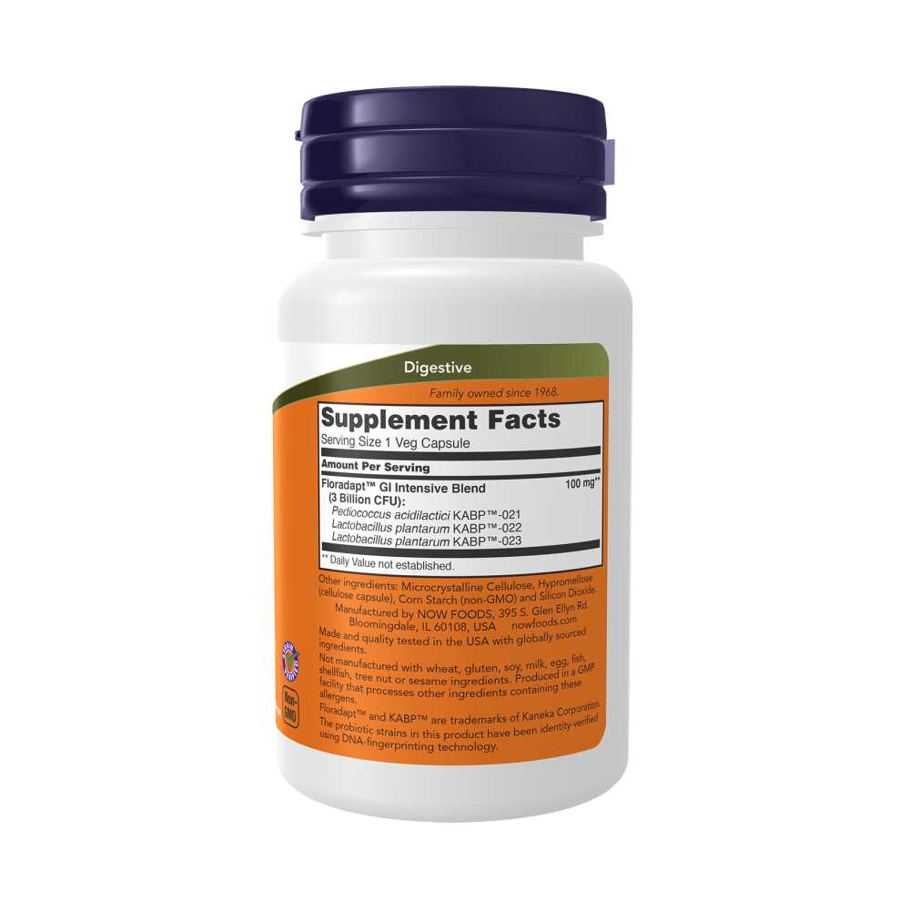 Now Foods Intestinal Bacteria Support – Clinically Validated Probiotic for Digestive Health & Regularity – 60 Veg Capsules thumbnail 2