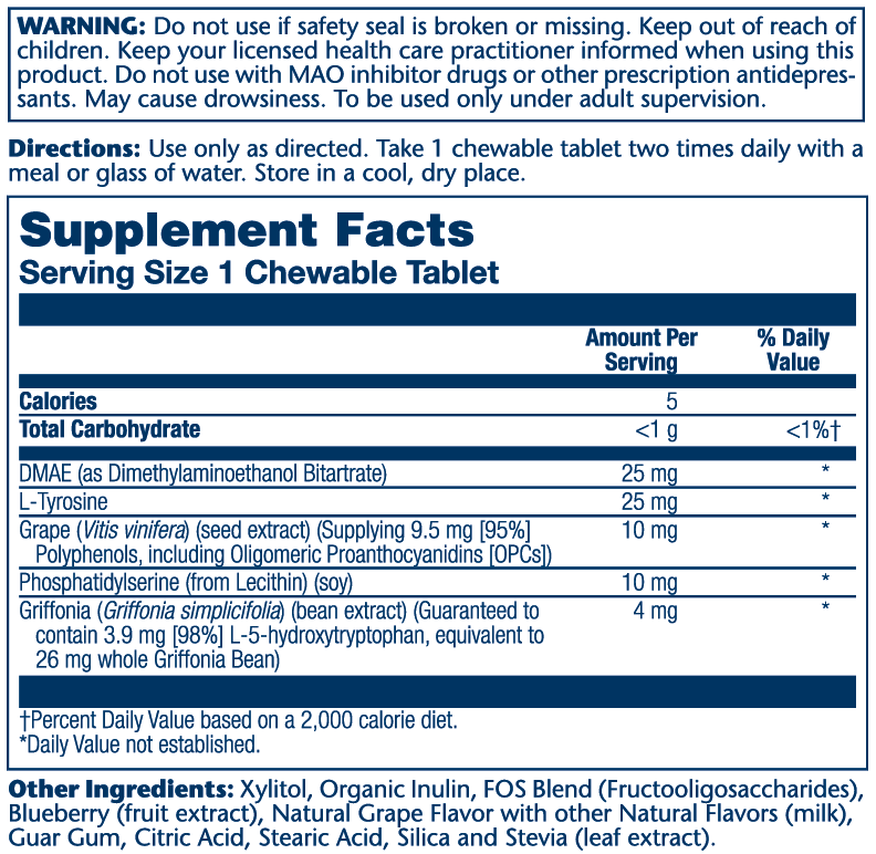 Solaray Focus For Children 60 chewables thumbnail 2