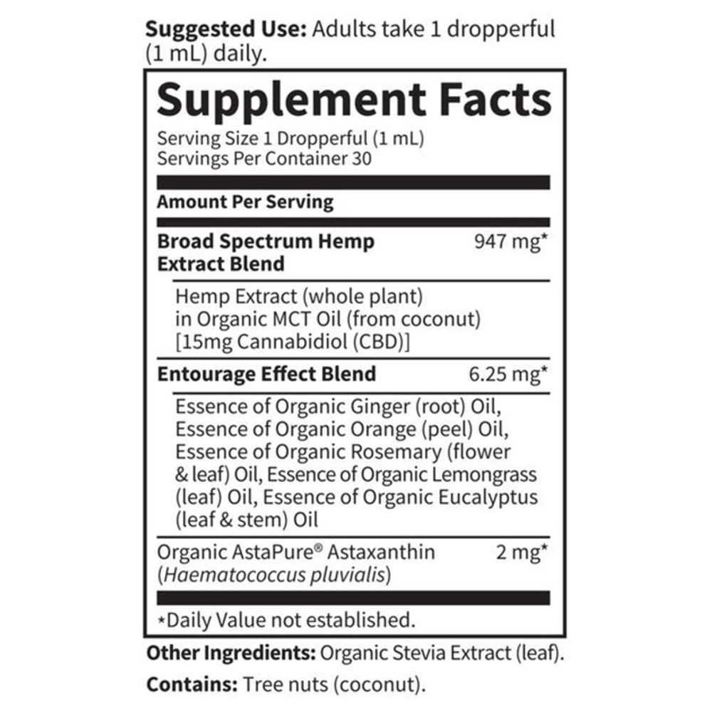 Garden of Life Dr. Formulated Cbd+ Inflammatory Response† 1 Fl Oz (30ml) Liquid thumbnail 2