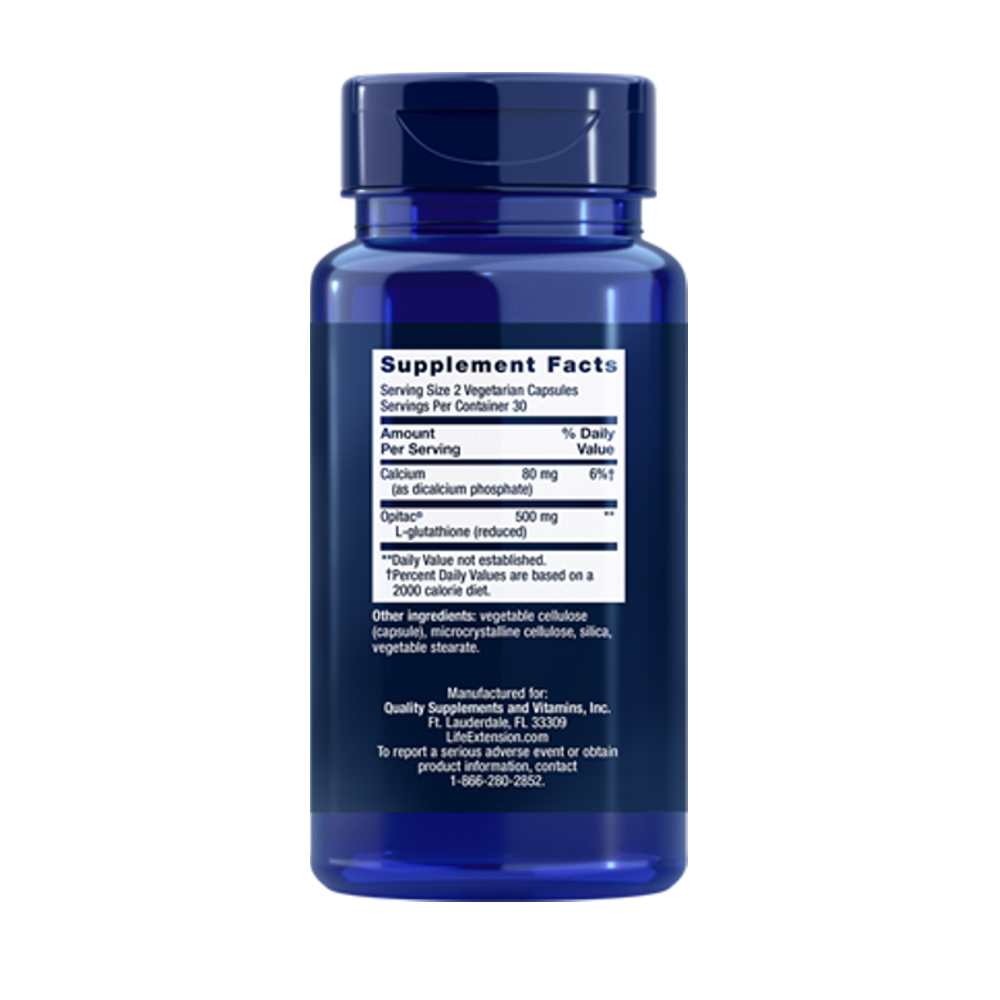 Life Extension Glutathione – 60 Vegetarian Capsules thumbnail 2