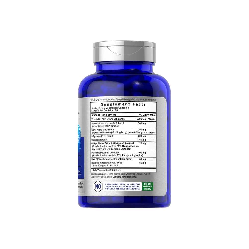Horbäach Brain Neuro Support | 120 Capsules thumbnail 2