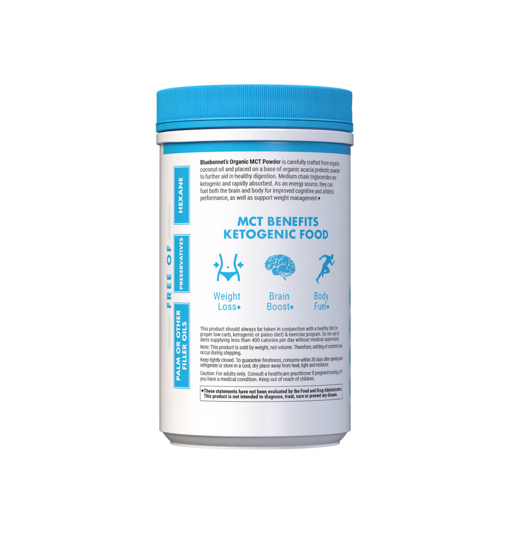 Bluebonnet Nutrition Organic Mct Powder 300g thumbnail 2