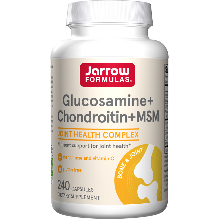 Jarrow Formulas Glucosamine + Chondroitin + Msm 120 Caps thumbnail 2