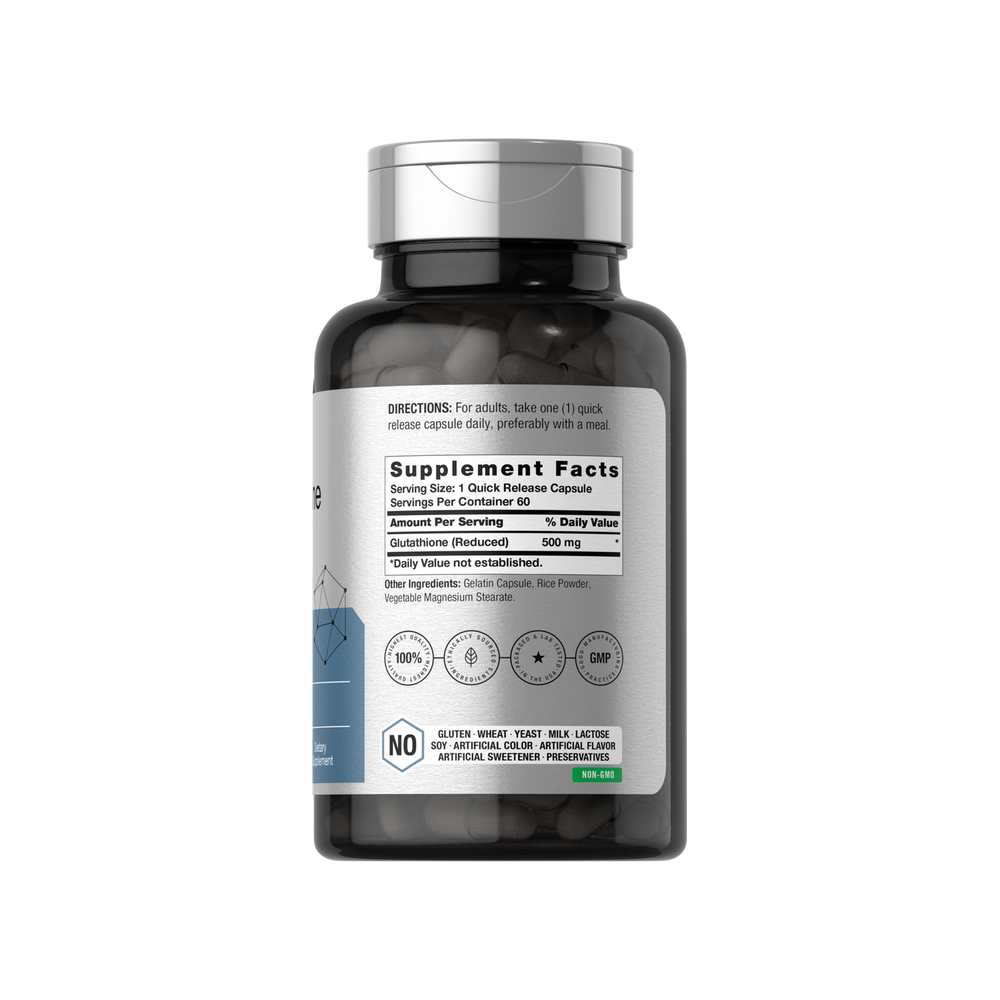 Horbäach Glutathione 500mg | 60 Capsules thumbnail 2