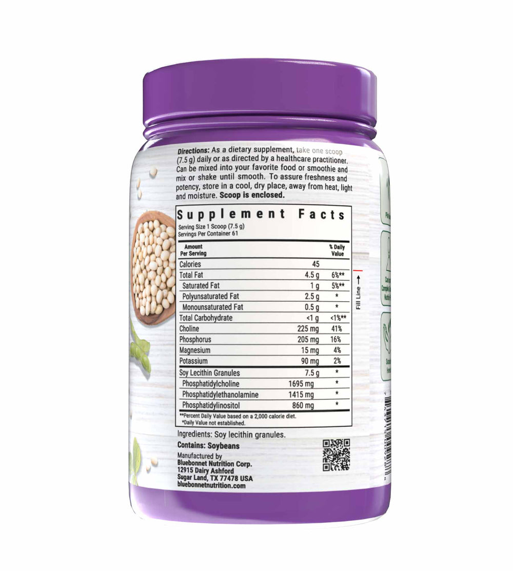 Bluebonnet Nutrition Lecithin Granules 458g thumbnail 2
