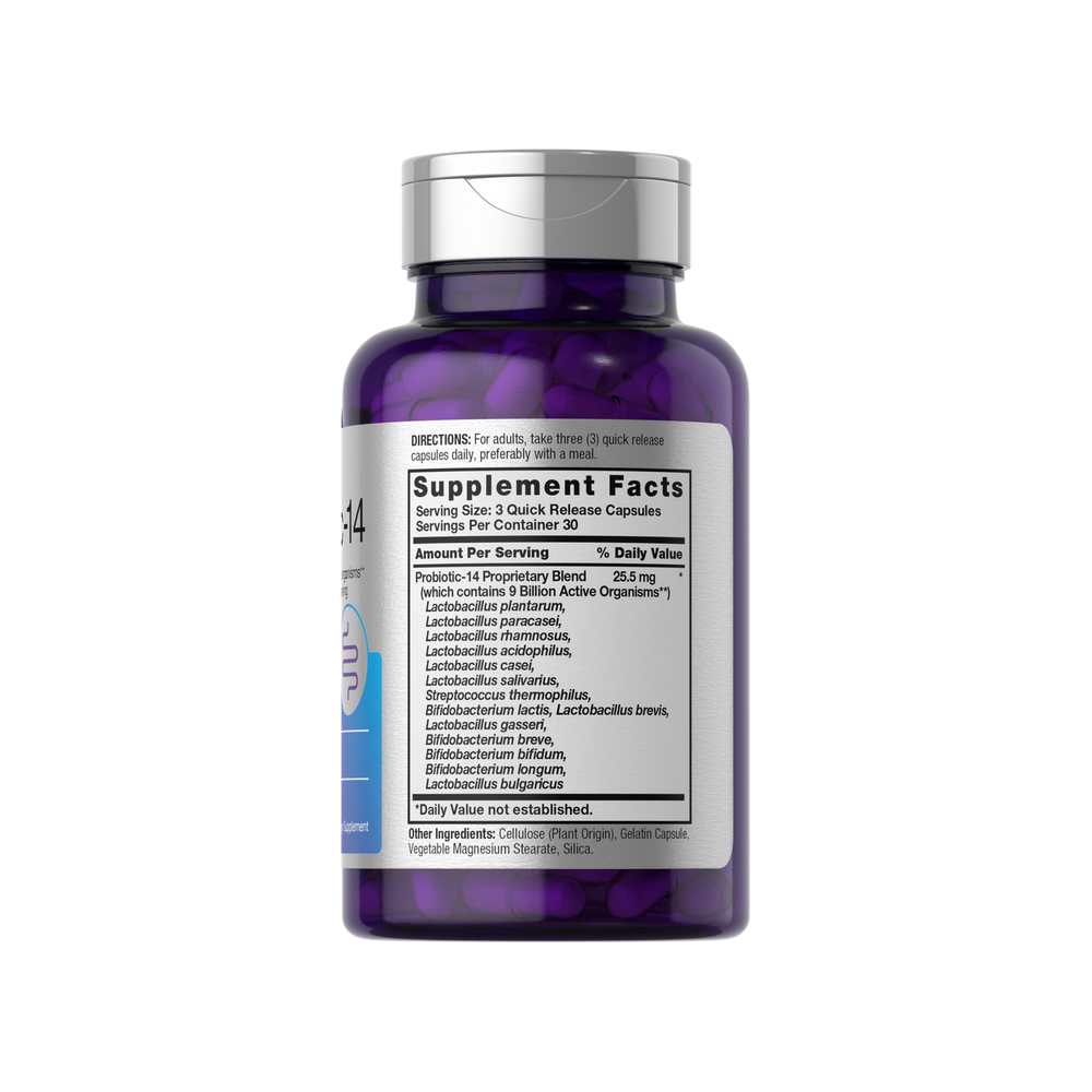 Horbäach Probiotics 9 Billion Cfu | 90 Capsules thumbnail 2