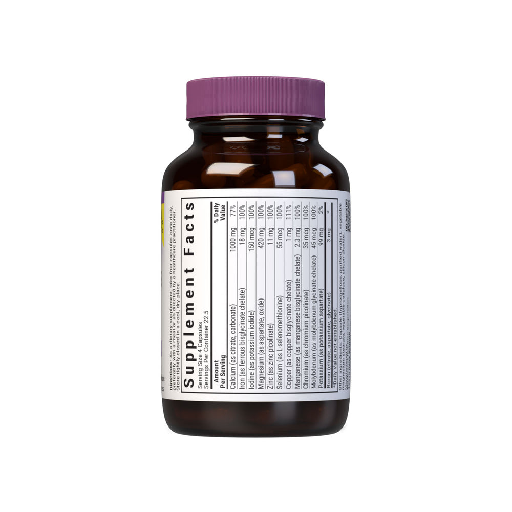 Bluebonnet Nutrition Multiminerals & Boron 90 Caps thumbnail 3