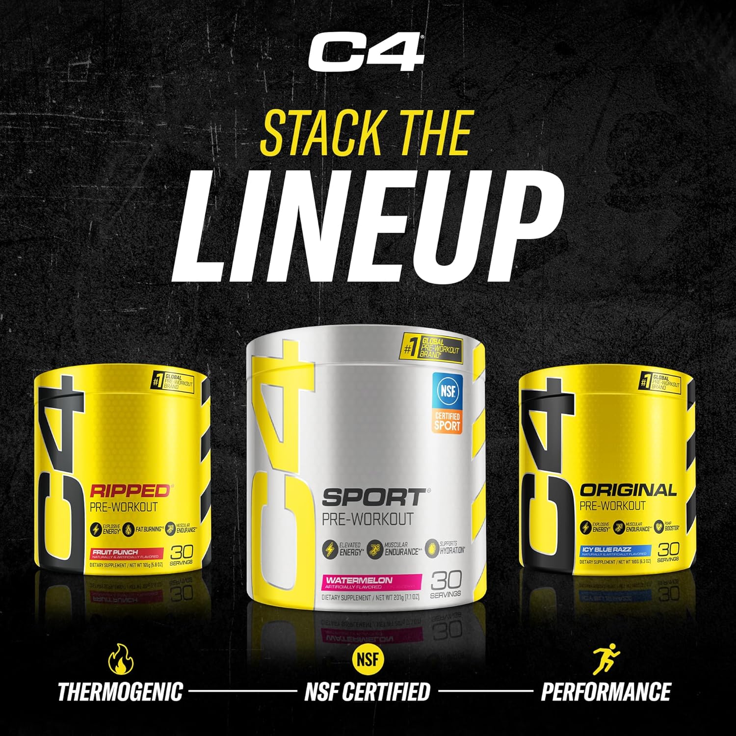 C4 Original Pre Workout Powder thumbnail 4
