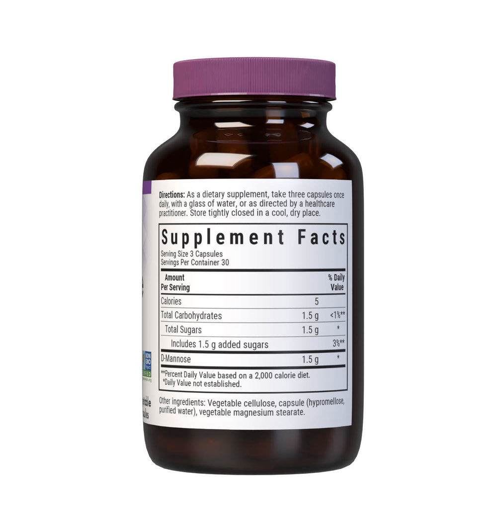Bluebonnet Nutrition D-Mannose 500 Mg 90 Caps thumbnail 2