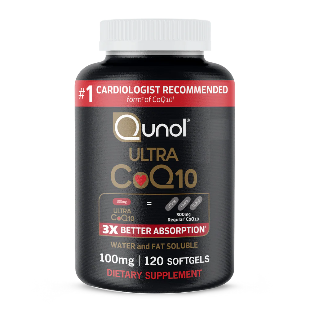Qunol Ultra Co Q10 100mg #1 Cardiologist Recommended – 3 X Better Absorption Water & Fat Soluble – 120 Softgels thumbnail 2