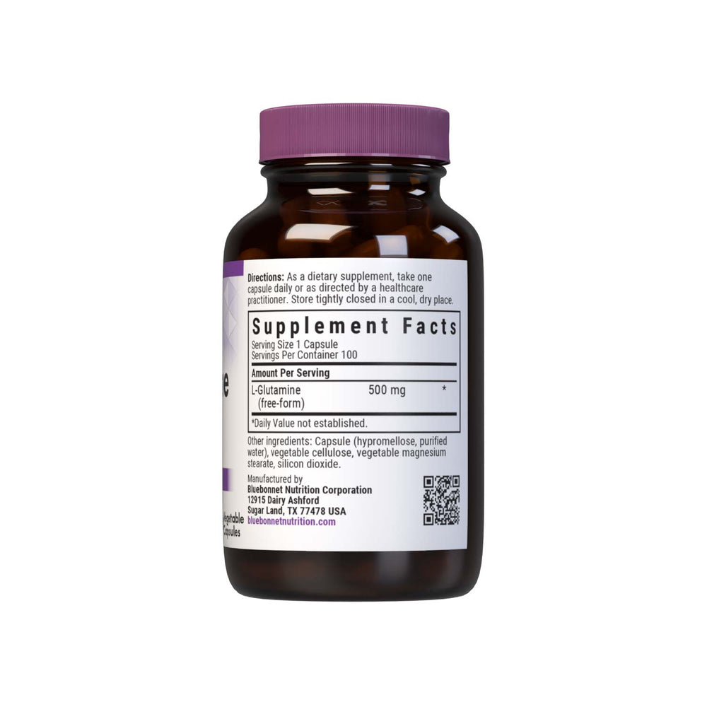 Bluebonnet Nutrition L-Glutamine 500 Mg 100 Caps thumbnail 2