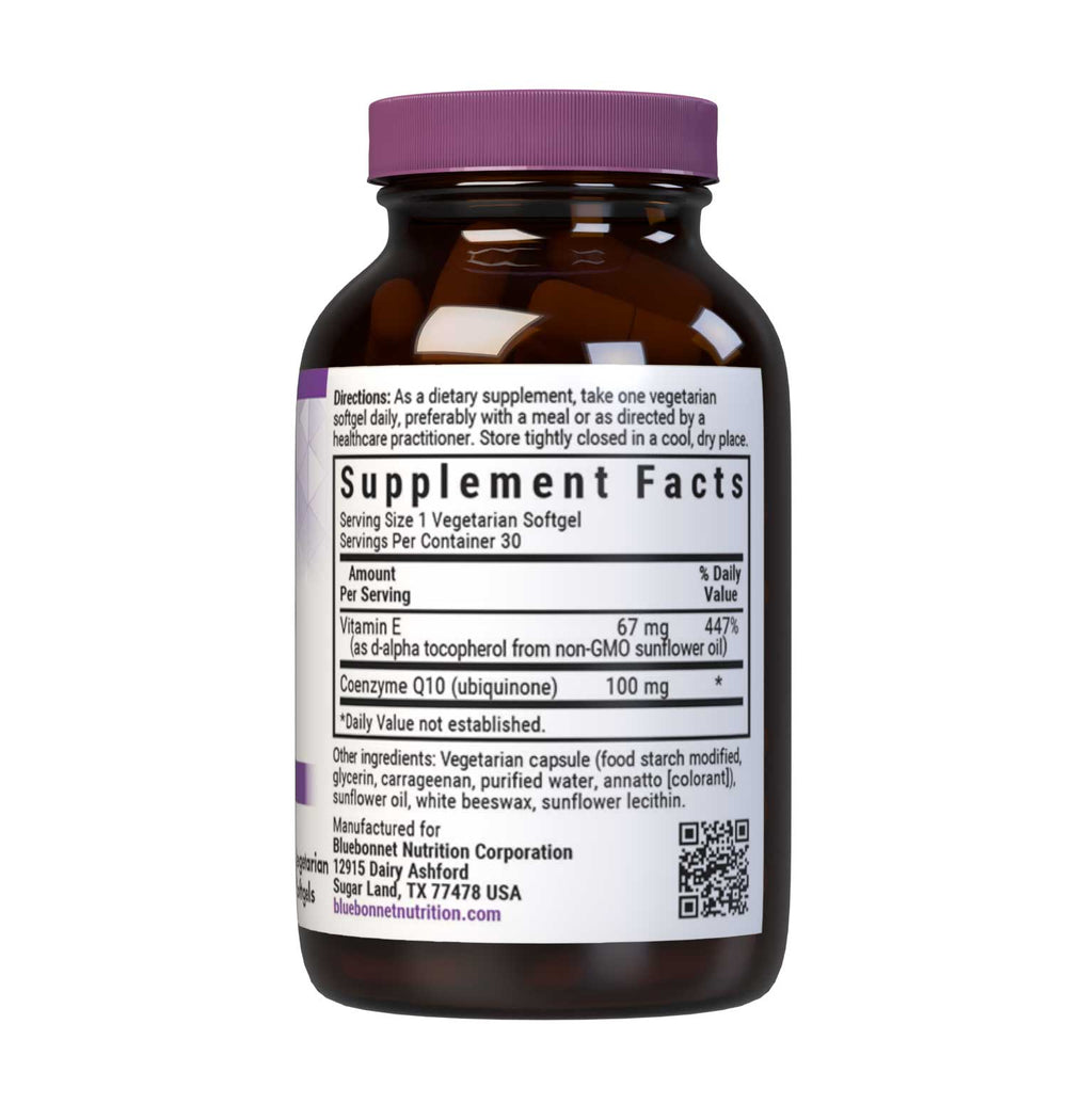 Bluebonnet Nutrition Coq10 100 Mg 30 Softgels thumbnail 2