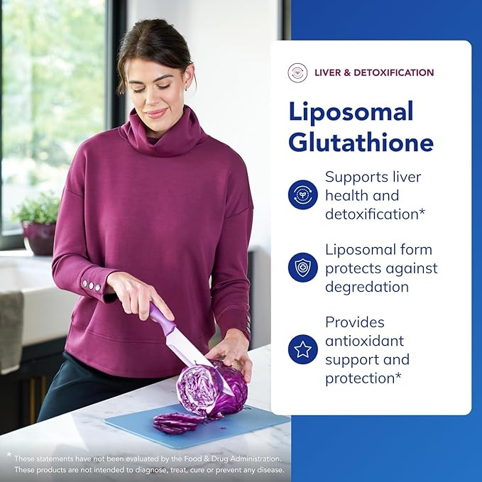 Pure Encapsulations Liposomal Glutathione 60 Softgel Capsules – Gluten-Free & Non-GMO thumbnail 2