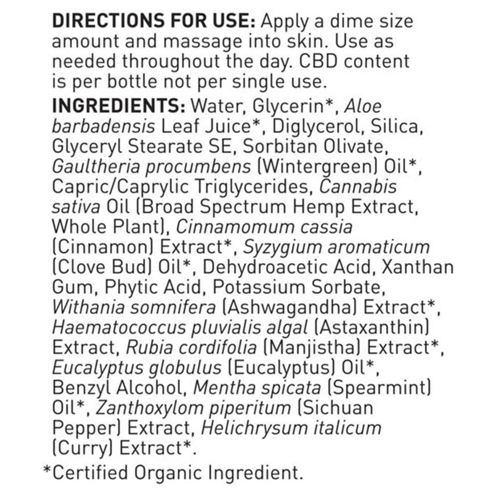 Garden of Life Dr. Formulated Cbd Cooling Rescue 1.3 Fl Oz (38.4ml) Cream thumbnail 2