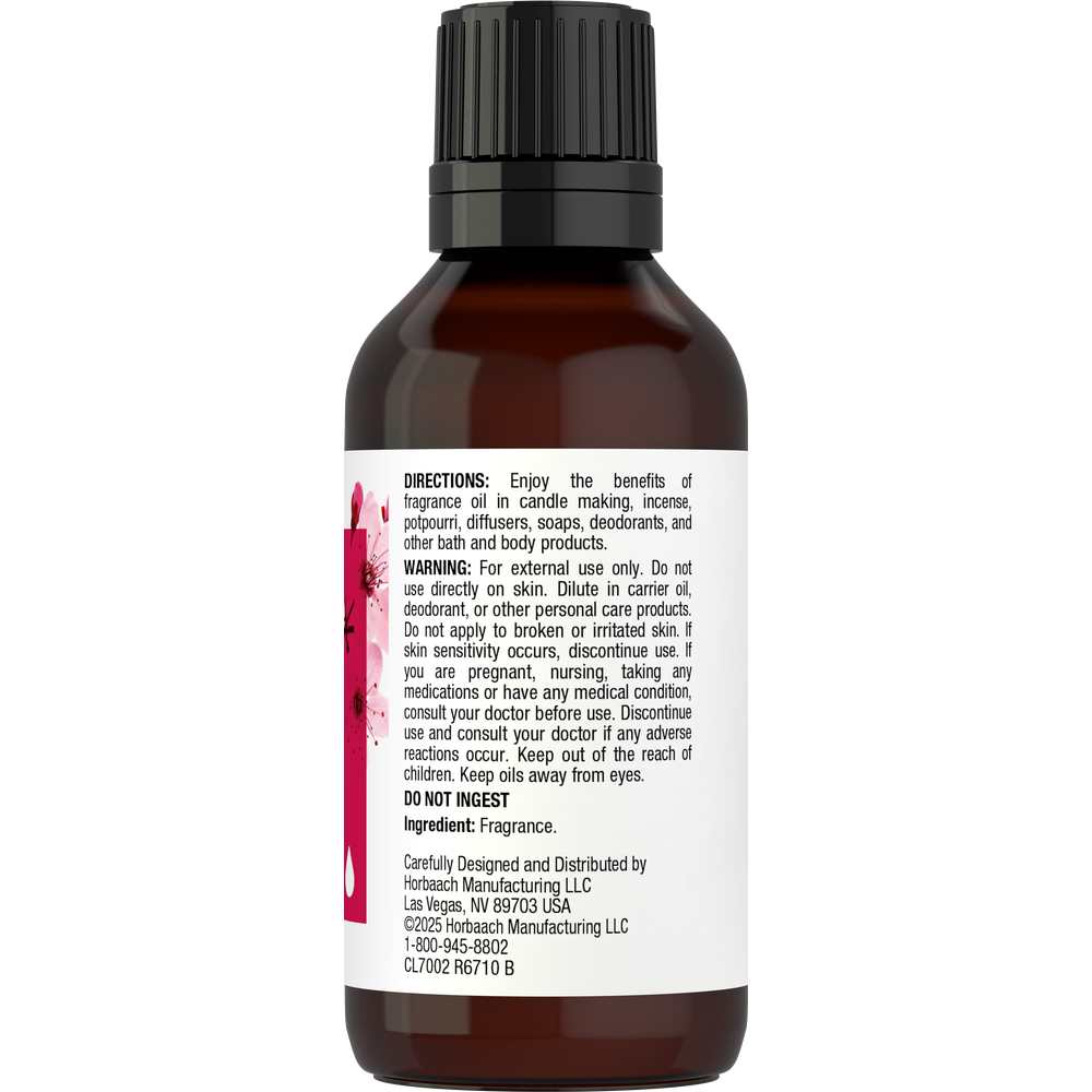Horbäach Cherry Blossom Fragrance Oil | 1oz Liquid thumbnail 2