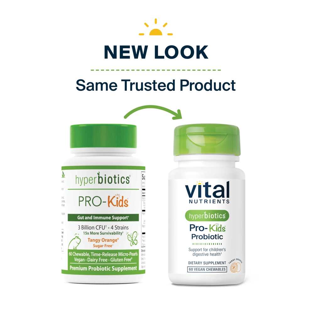 Vital Nutrients Hyperbiotics Pro-Kids® Probiotic 60 Caps thumbnail 2