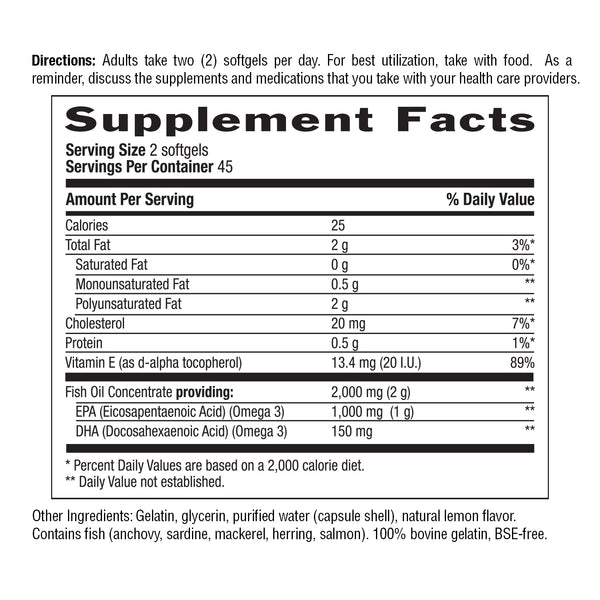 Country Life Vitamins Omega-3 Mood® 90 Softgels thumbnail 2