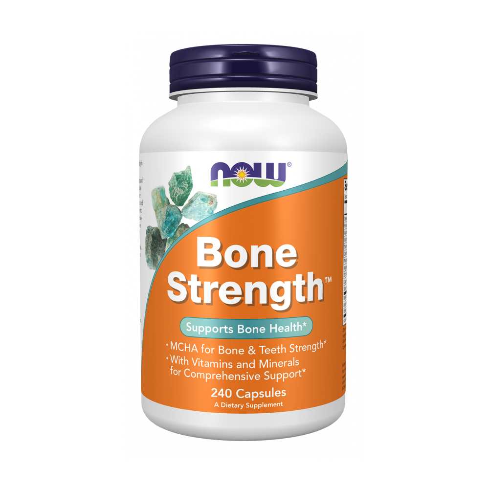 Now Foods Bone Strength – Mcha Formula for Bone & Teeth Health – 120 Capsules thumbnail 2