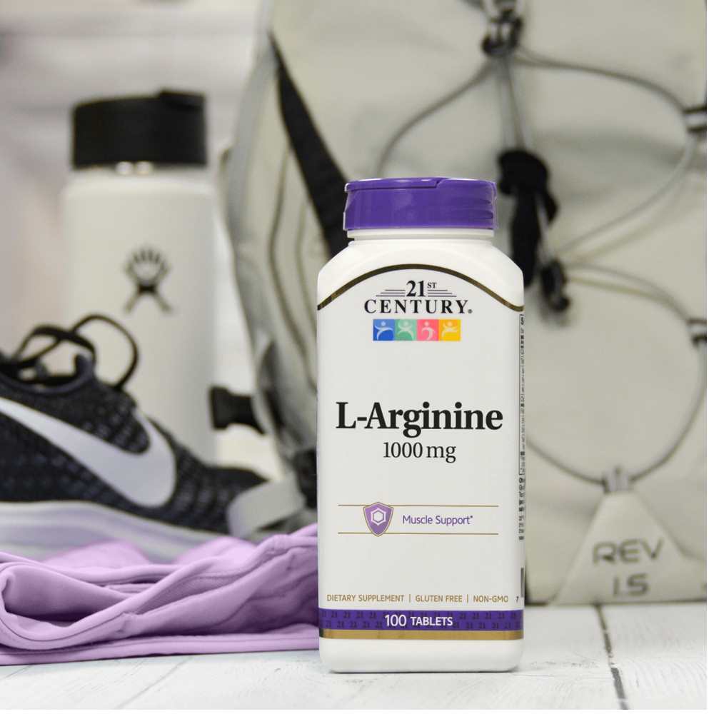 21st Century L-Arginine 1000 Mg 100 Tabs thumbnail 2