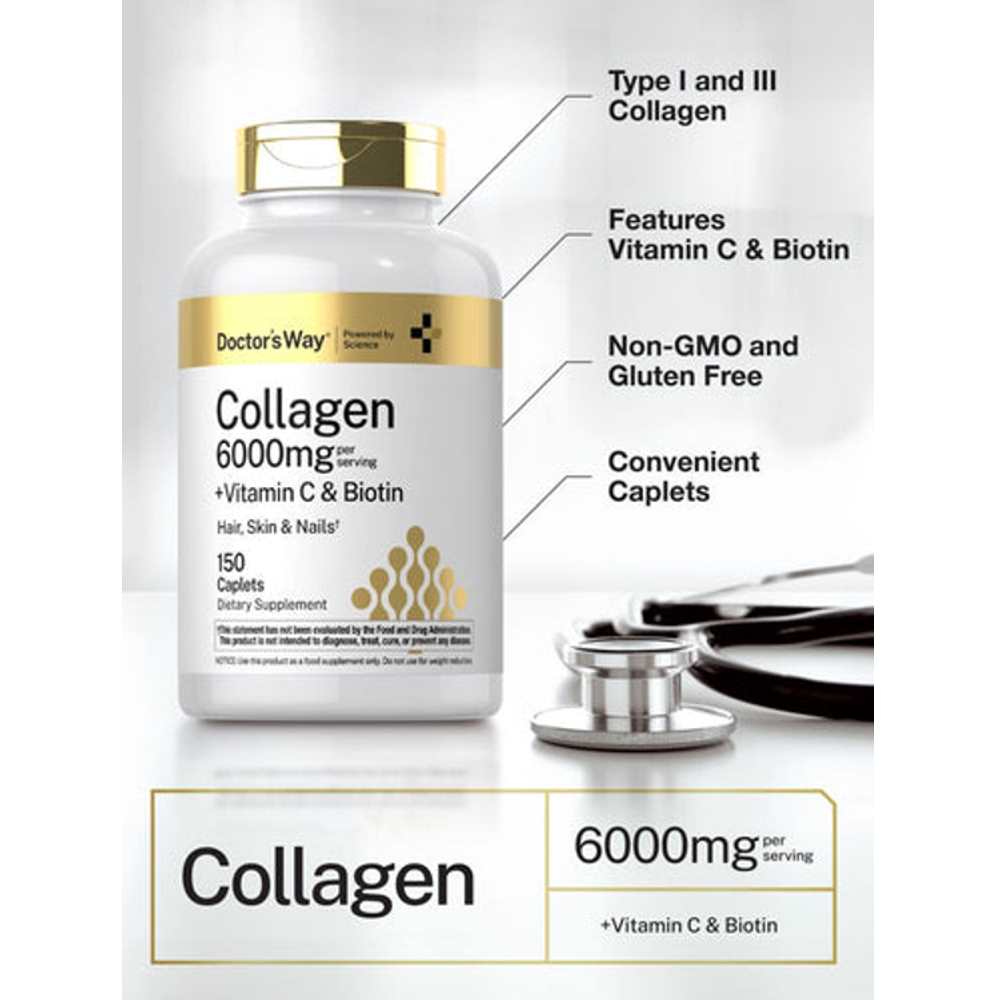 Horbäach Collagen Complex | 150 Caplets thumbnail 2