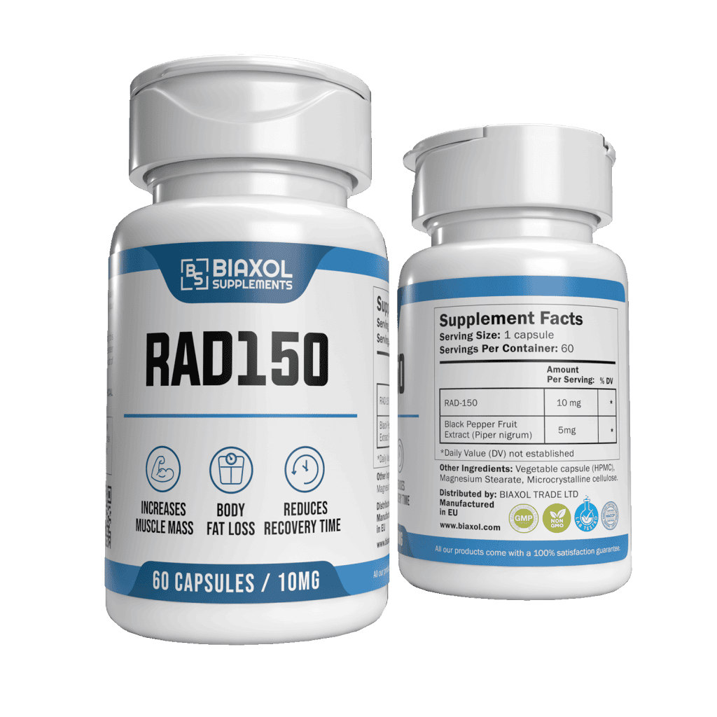 Biaxol Supplements Rad150 60 Caps thumbnail 2
