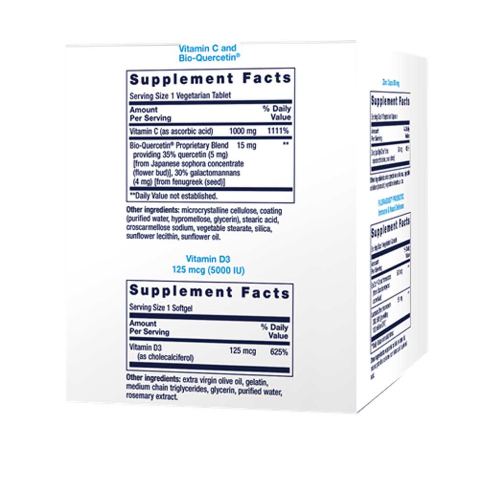 Life Extension Immune Packs with Vitamin C, D, Zinc & Probiotic – 30 Packets thumbnail 2