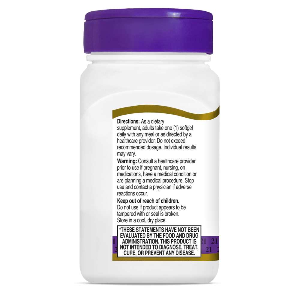 21st Century Co Q-10 200 Mg Liquid Filled 90 Softgels thumbnail 2