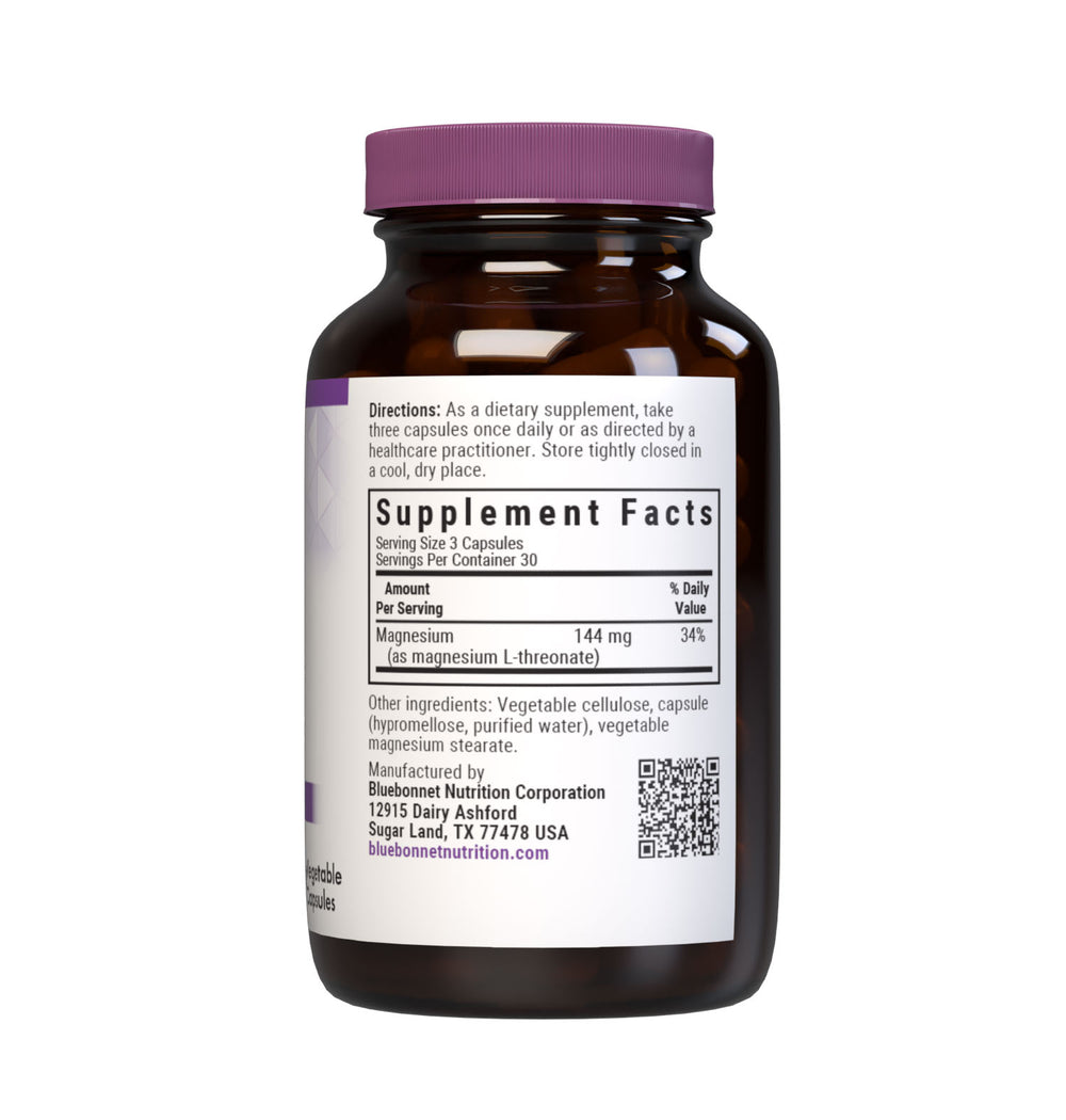 Bluebonnet Nutrition Magnesium L-Threonate 90 Caps thumbnail 2