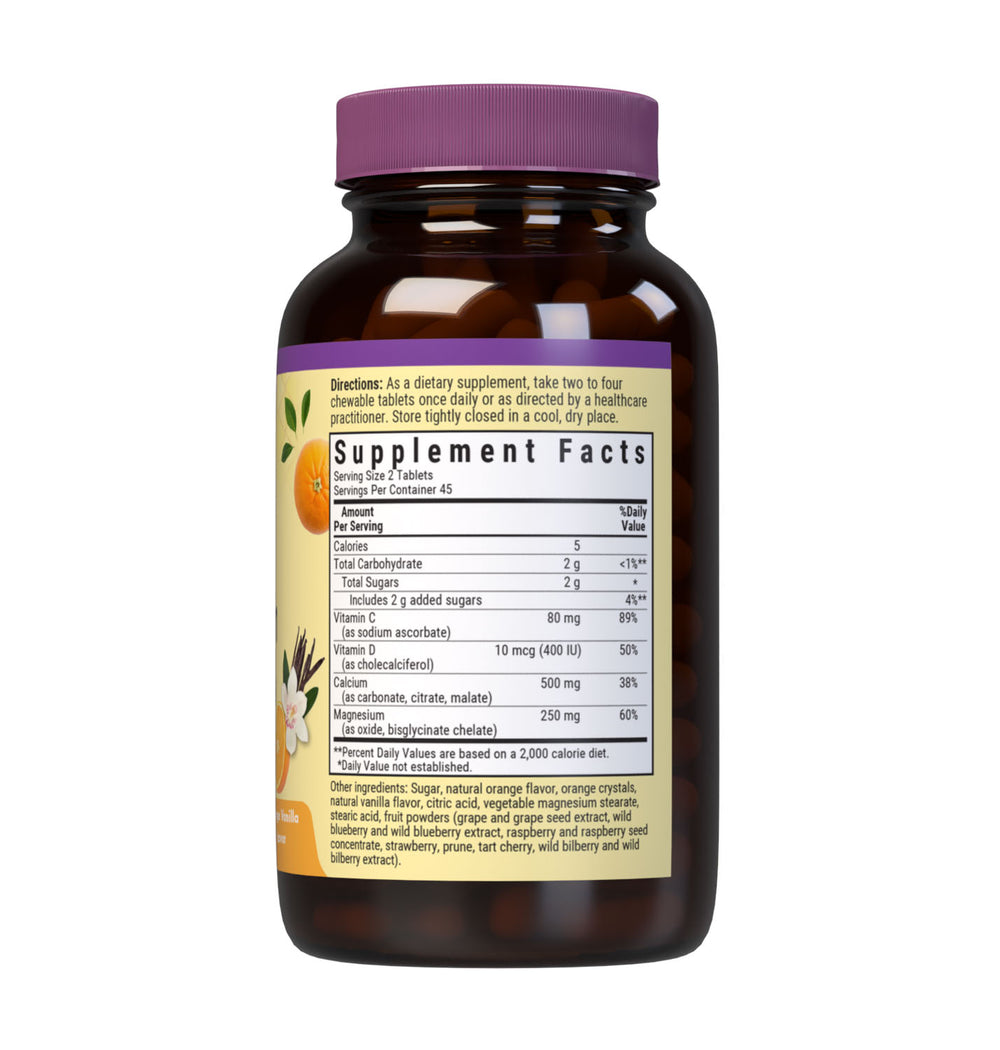 Bluebonnet Nutrition Earthsweet Chewables Calcium Magnesium & Vitamin D3 90 Tabs thumbnail 2