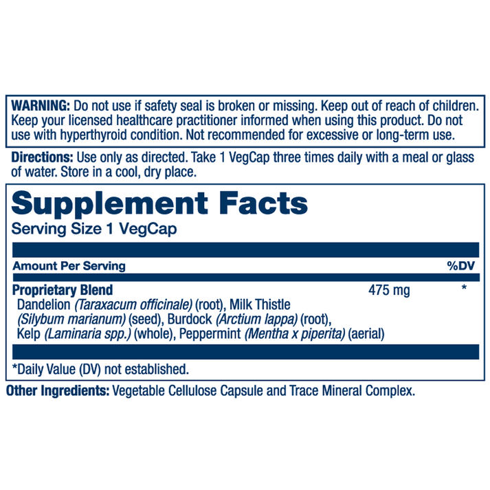 Solaray Liver Blend Sp-13 100 caps thumbnail 2