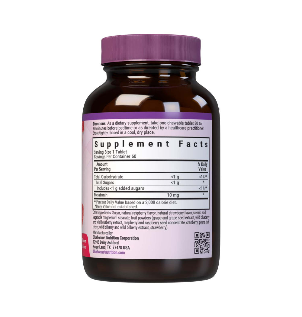 Bluebonnet Nutrition Earthsweet Chewables Melatonin 10 Mg 60 Tabs thumbnail 2