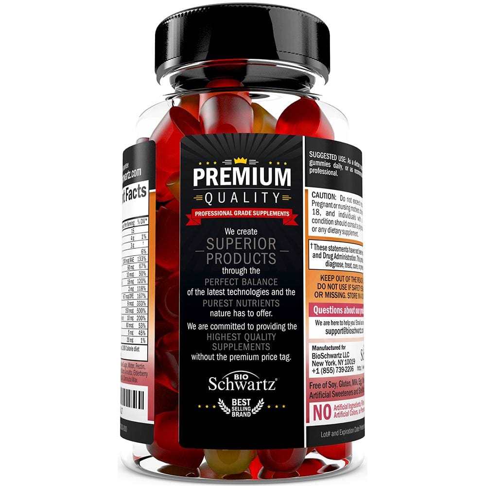 Bio Schwartz Women’s Multivitamin – 60 Gummies thumbnail 2