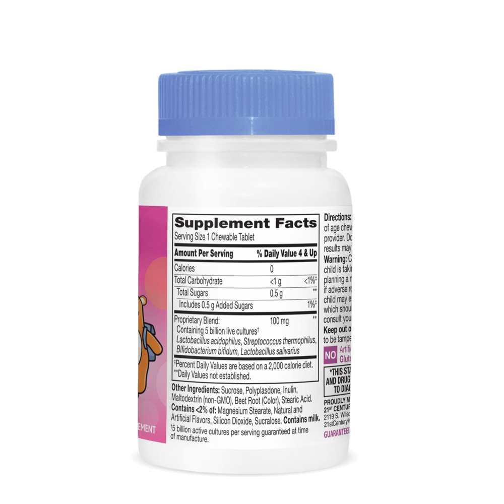 21st Century Zoo Friends® Probiotic 30 Tabs thumbnail 2