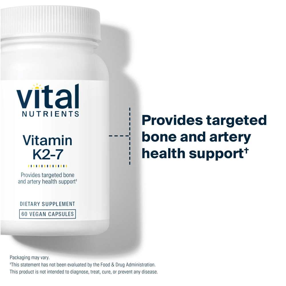 Vital Nutrients Vitamin K2-7 60 Caps thumbnail 2