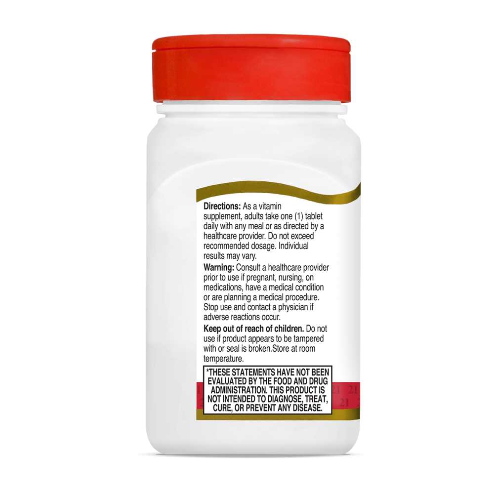 21st Century Vitamin D3 50 Mcg (2000 Iu) 110 Tabs thumbnail 2