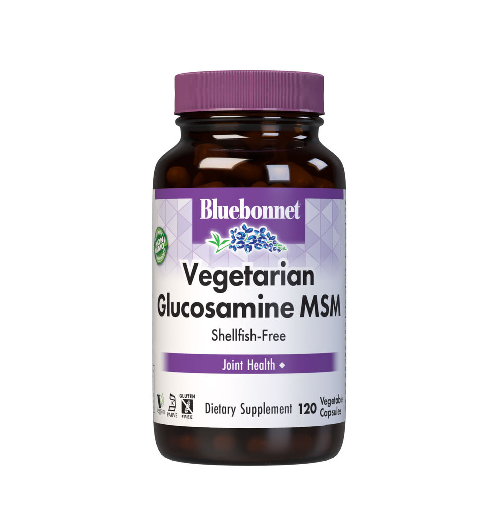 Bluebonnet Nutrition Vegetarian Glucosamine & Msm 120 Caps thumbnail 2