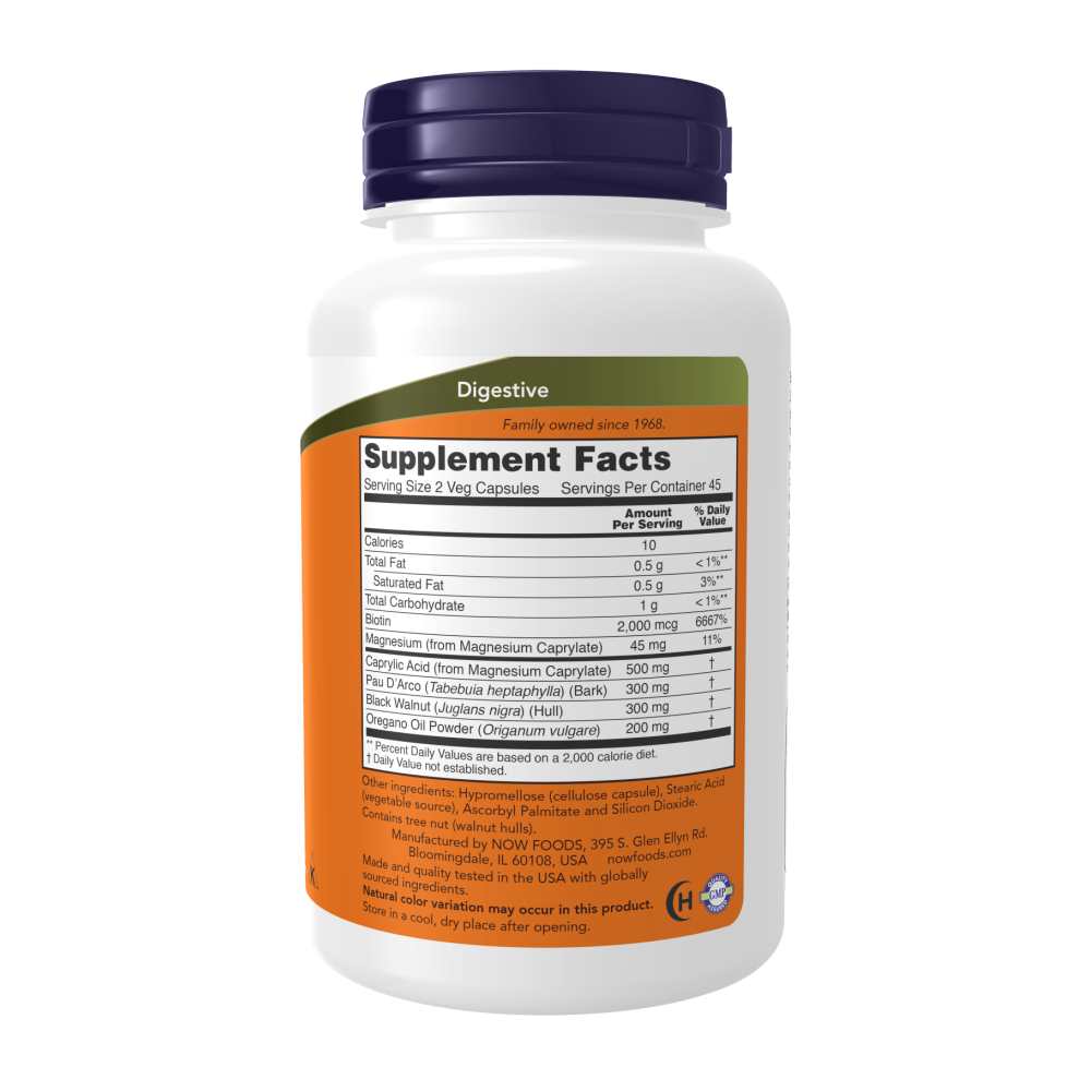 Now Foods Candida Support – Intestinal Health Formula – 90 Veg Capsules thumbnail 3