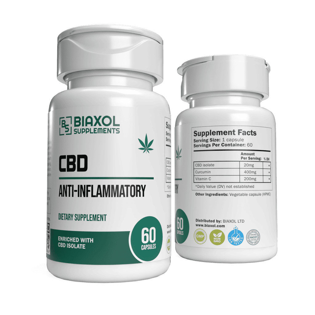 Biaxol Supplements Cbd 60 Caps thumbnail 2