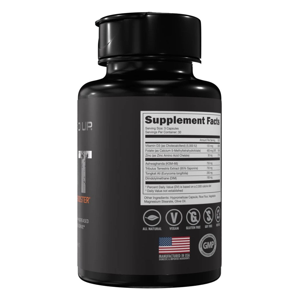 Bucked Up RUT Testosterone Booster - Peak Body Composition, Stamina & Superior Sex Drive - All-Natural Formula - 90 Capsules - DAS Labs Dietary Supplement thumbnail 4