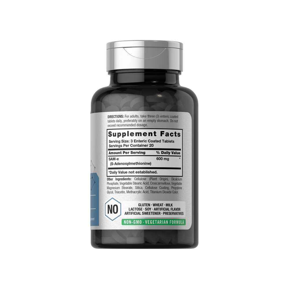Horbäach Sam-E 600mg per Serving | 60 Tablets thumbnail 2