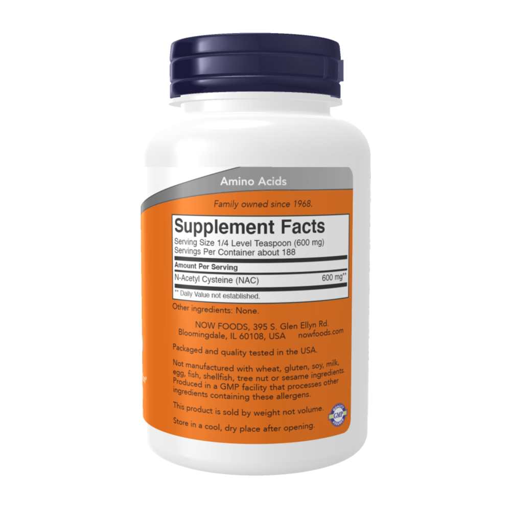 Now Foods Nac Pure Powder – 4 Oz (113 G) thumbnail 2