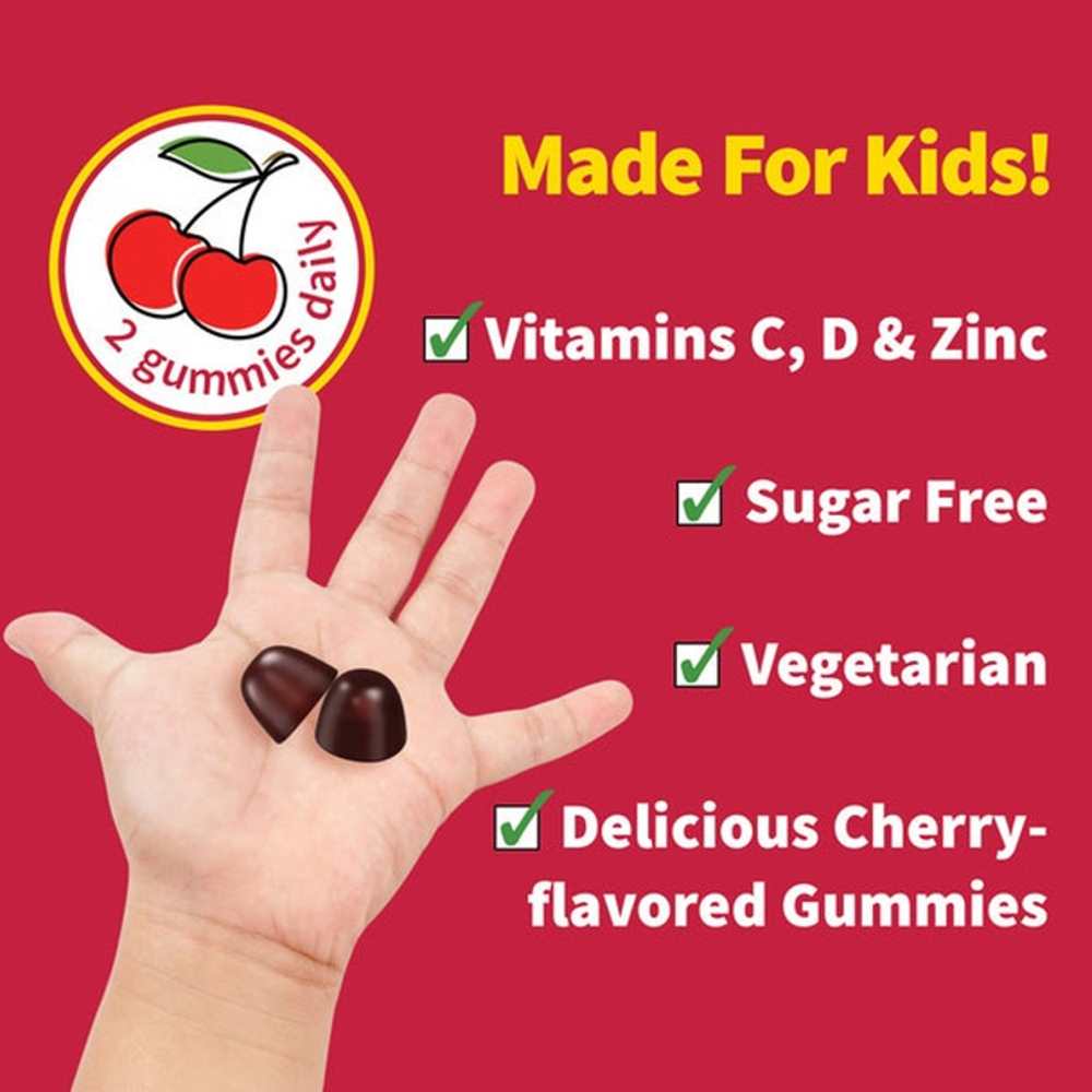 Garden of Life Organic Kids Immune Gummy† Cherry Flavor 60ct thumbnail 2