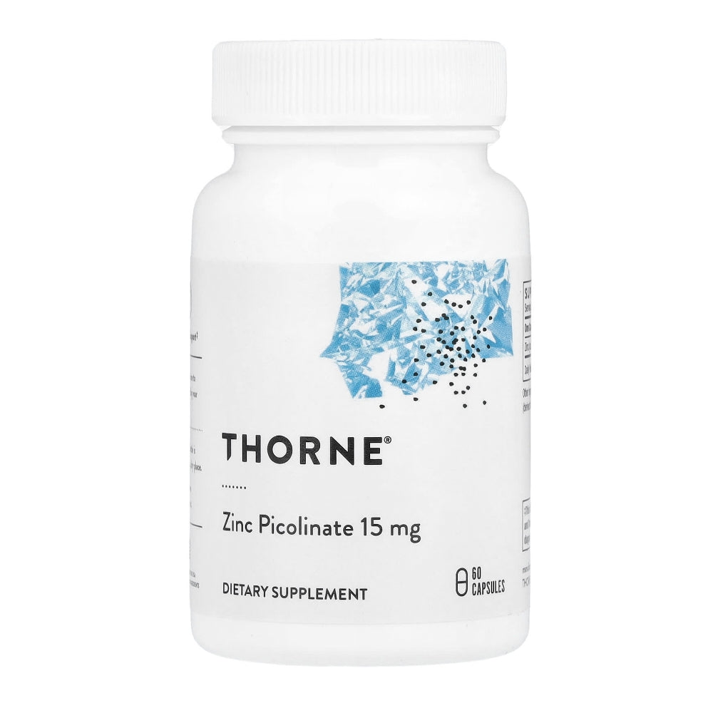 Thorne Zinc Picolinate 15 Mg/30mg – 60&180 Capsules thumbnail 3