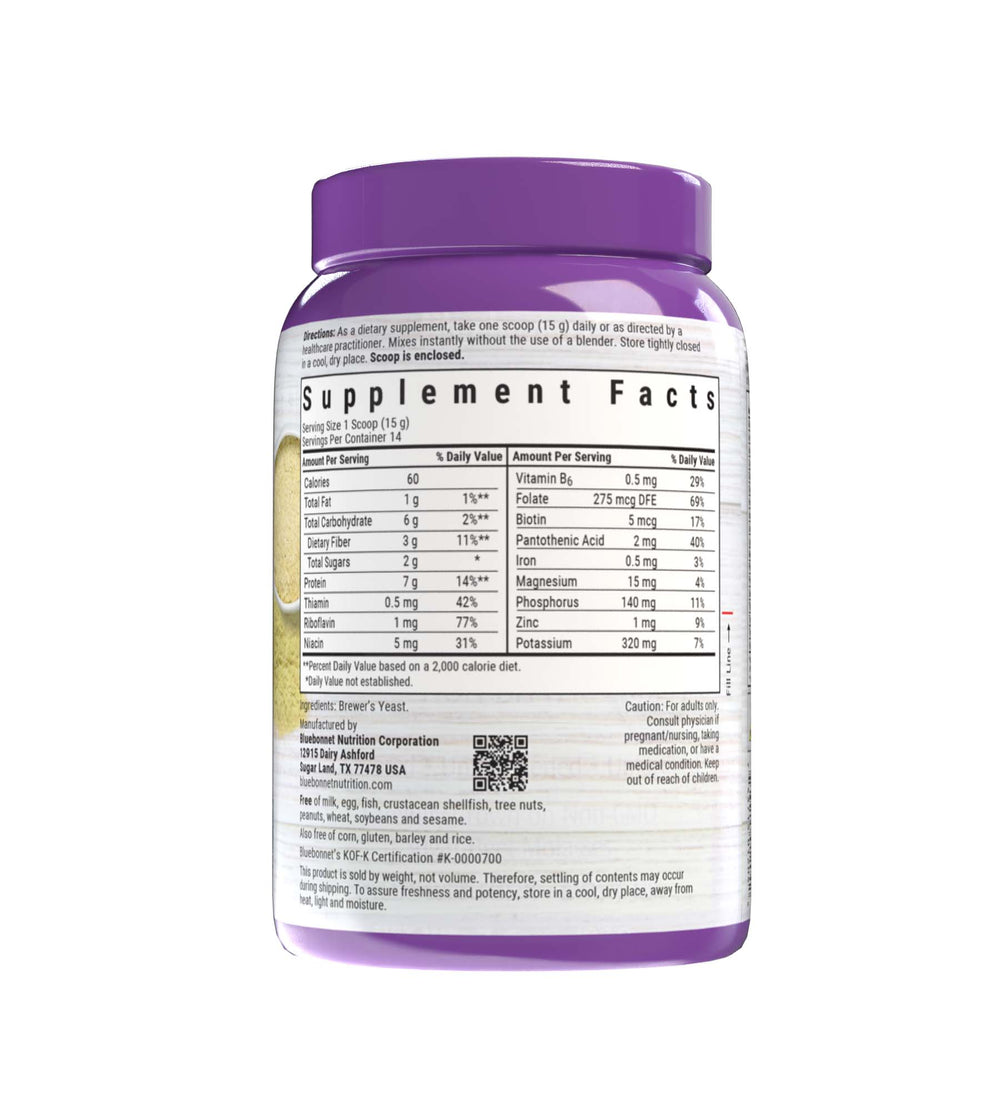 Bluebonnet Nutrition Brewer's Yeast Flakes 210g thumbnail 2