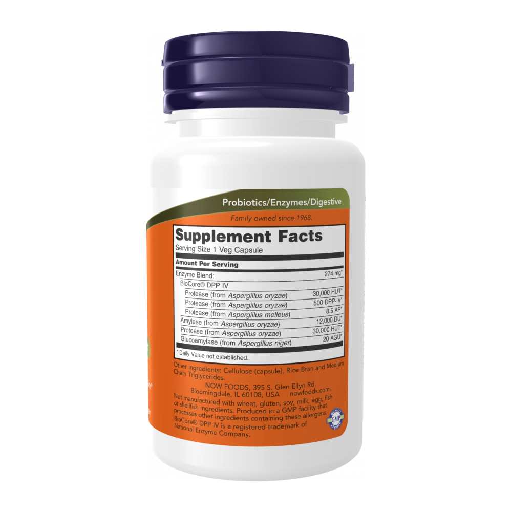 Now Foods Gluten Digest – Supports Gluten & Cereal Grain Breakdown – 60 Vegetarian Capsules thumbnail 2