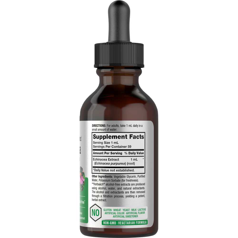 Horbäach Echinacea Extract | 2oz Liquid thumbnail 2