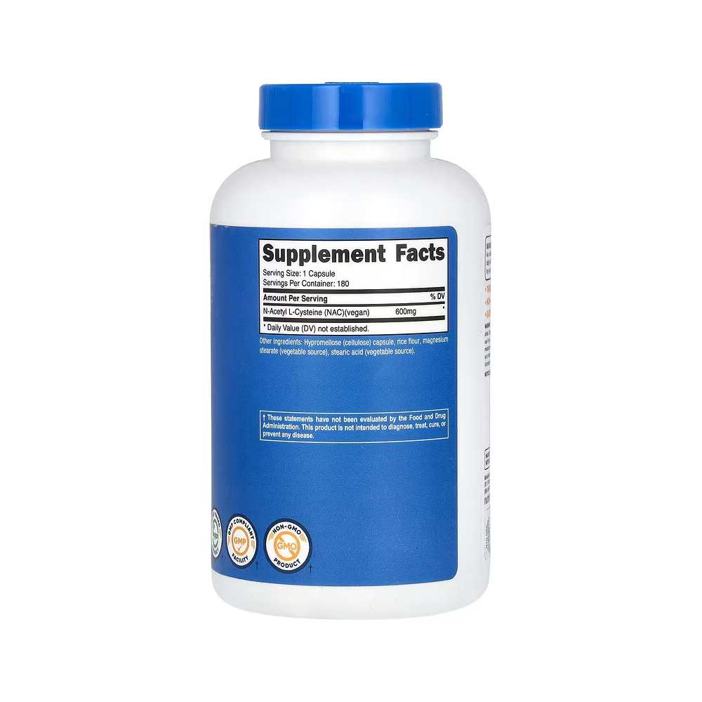 Pure Encapsulations NAC 600mg – 180 Capsules | Dietary Supplement thumbnail 2