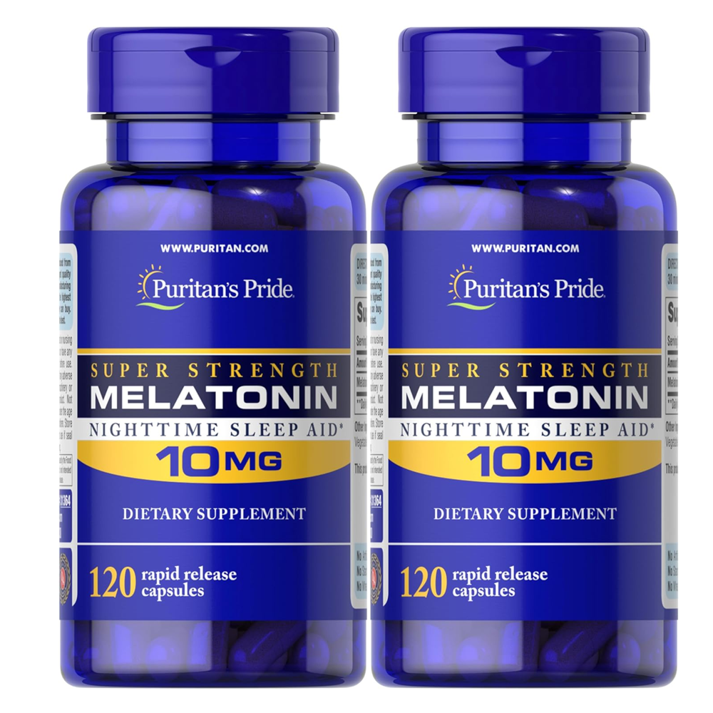 Quick Dissolve Melatonin 10 mg By Puritan's Pride thumbnail 3